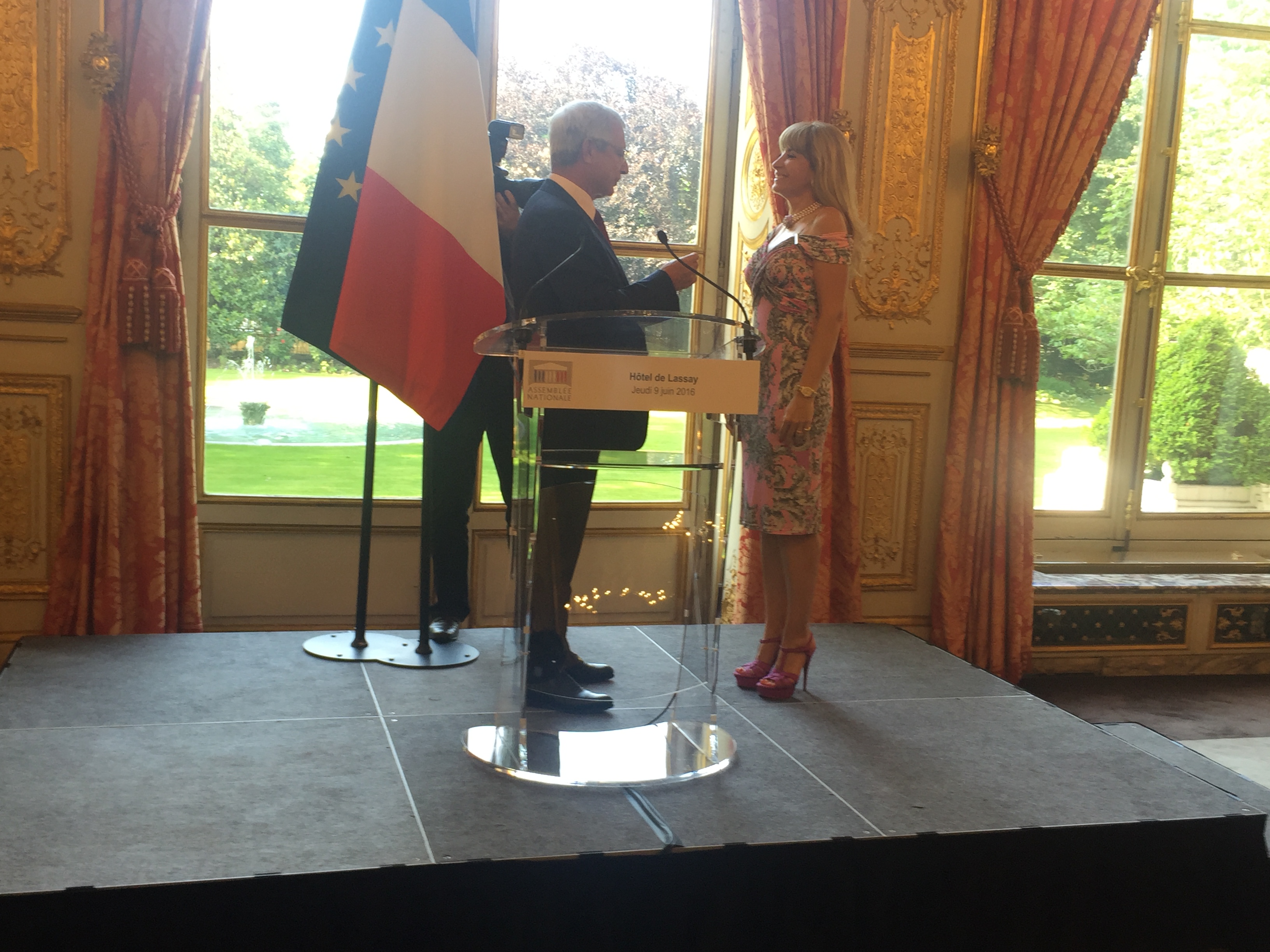 Légion d'Honneur ceremony — French National Assembly